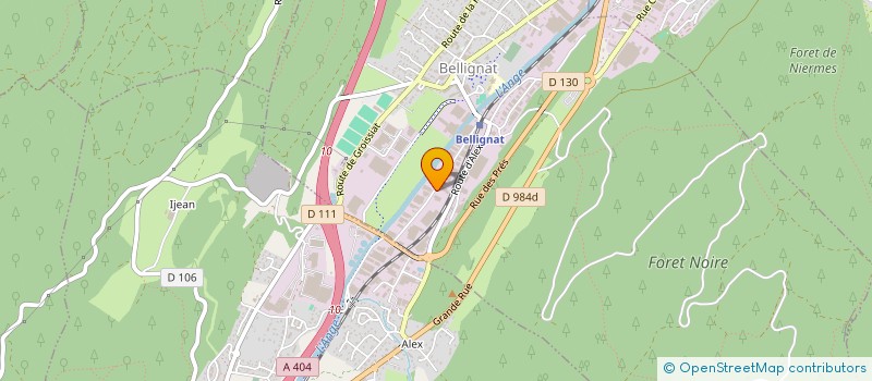 localisation de l'entreprise ABDURRAHMAN YILMAZ à BELLIGNAT
