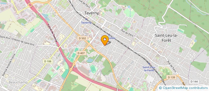 localisation de l'entreprise ABE CONSEIL  AUVERS-SUR-OISE