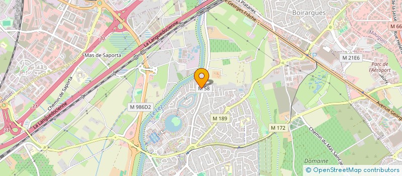 localisation de l'entreprise ABEA CONCEPT à LATTES