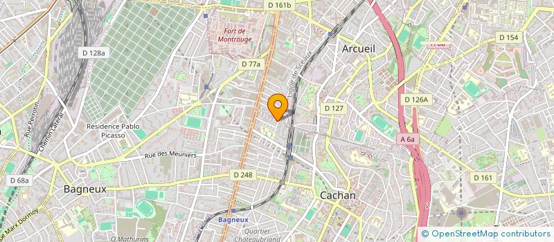 localisation de l'entreprise ABEAUTY.COM à CACHAN