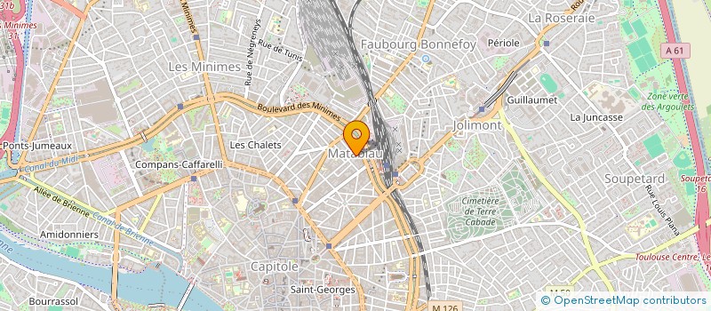 localisation de l'entreprise ABEBO à TOULOUSE