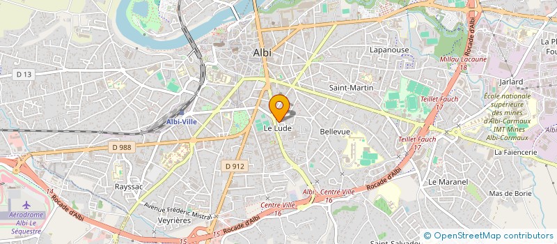 localisation de l'entreprise ABEC GROUPE FR  TOULOUSE