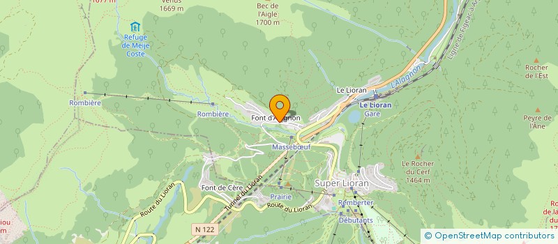 localisation de l'entreprise ABEC PROMOTION IMMOBILIER LIORENT à LAVEISSIERE