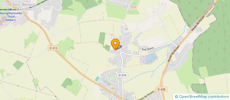 localisation de l'entreprise ABECE FORMATION  GRAND BOURGTHEROULDE