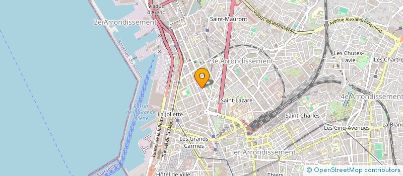 localisation de l'entreprise ABECO-CONSULTING à MARSEILLE