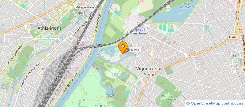 localisation de l'entreprise ABED TRANSPORT à VIGNEUX-SUR-SEINE