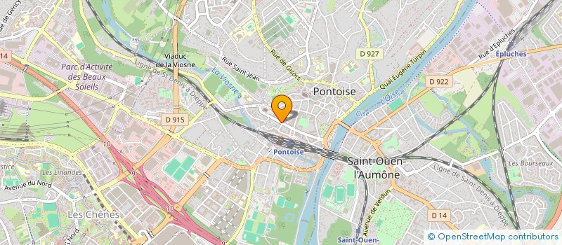 localisation de l'entreprise ABEELITY à PONTOISE