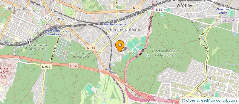 localisation de l'entreprise ABEELO à VERSAILLES