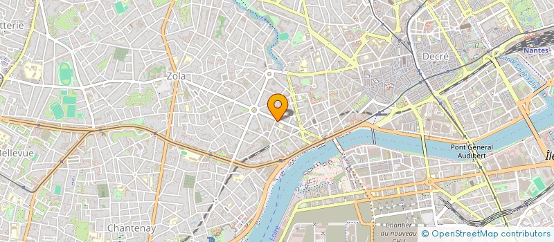 localisation de l'entreprise ABEI PROJETS BATTERIES & STOCKAGE à NANTES