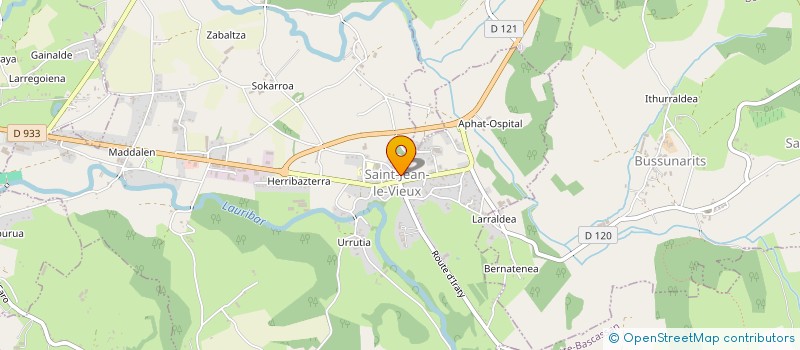 localisation de l'entreprise ABEIL JEAN LUC ET MAGALI  UHART-CIZE