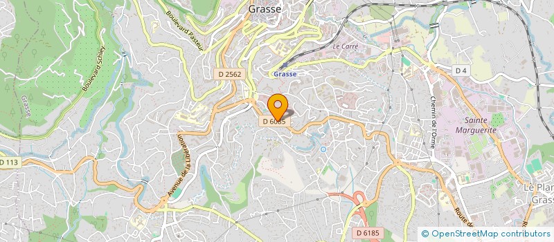 localisation de l'entreprise ABEILLE AZUR CONSULTING  GRASSE
