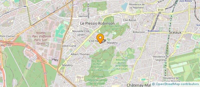 localisation de l'entreprise ABEILLE CONSULTANT IT à LE PLESSIS-ROBINSON