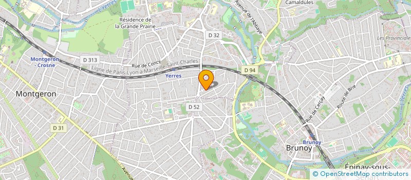 localisation de l'entreprise ABEILLE D'UKRAINE à YERRES