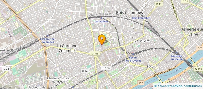 localisation de l'entreprise ABEILLE IARD & SANTE SOCIETE ANONYME D'ASSURANCES INCENDIE, ACCIDENTS ET RISQUES DIVERS EN ABREGE ABEILLE IARD & SANTE à BOIS-COLOMBES