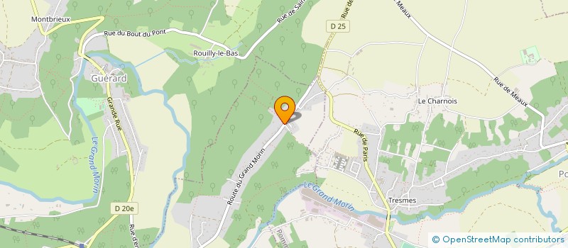 localisation de l'entreprise ABEILLE IMMOBILIER  LA CELLE-SUR-MORIN