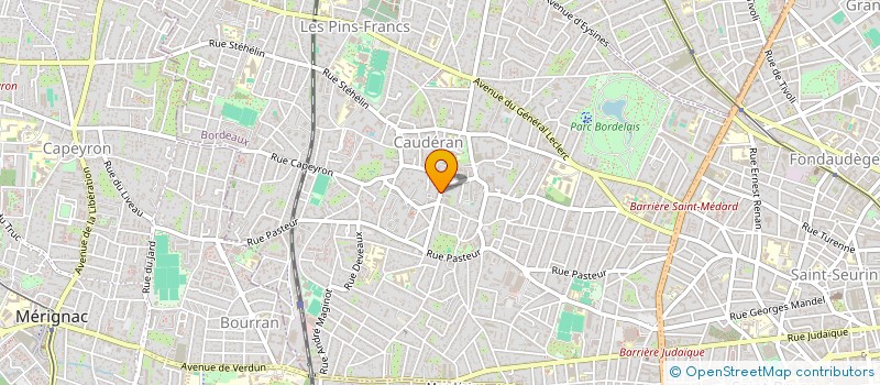 localisation de l'entreprise ABEILLE IMMOBILIER  BORDEAUX