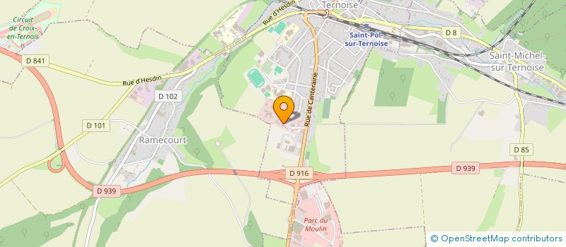 localisation de l'entreprise ABEILLE PARTICIPATIONS à SAINT-POL-SUR-TERNOISE