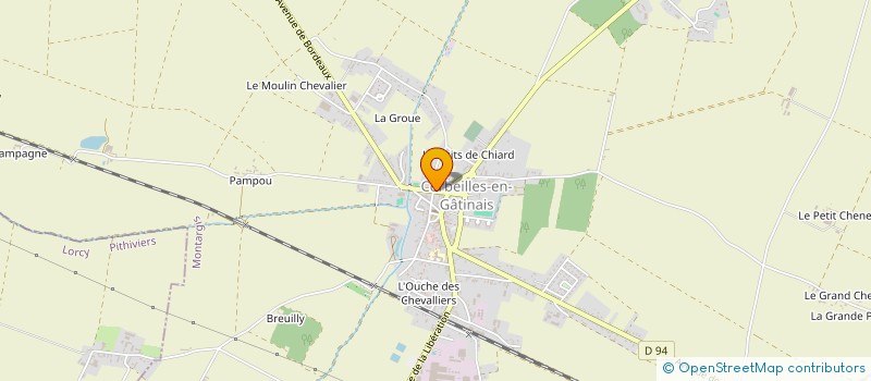 localisation de l'entreprise ABEILLE ROYALE à CORBEILLES