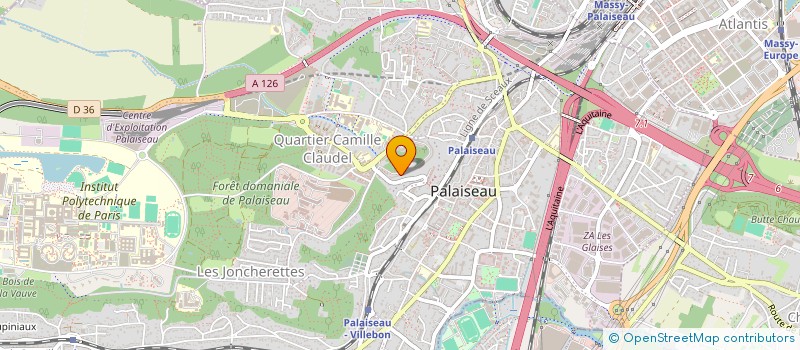 localisation de l'entreprise ABEILLE & SENS  PALAISEAU