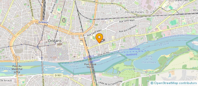 localisation de l'entreprise ABEILLE SERVICES SARL à ORLEANS
