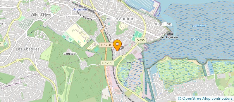 localisation de l'entreprise ABEILLE TAXI à LA TESTE-DE-BUCH