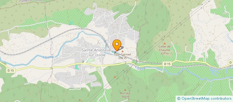 localisation de l'entreprise ABEILLE TRANSPORTS  SAINTE-ANASTASIE-SUR-ISSOLE