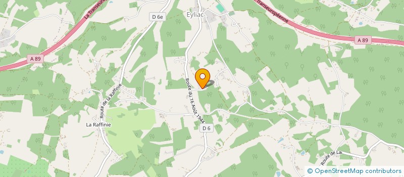 localisation de l'entreprise ABEILLES  BOULAZAC ISLE MANOIRE