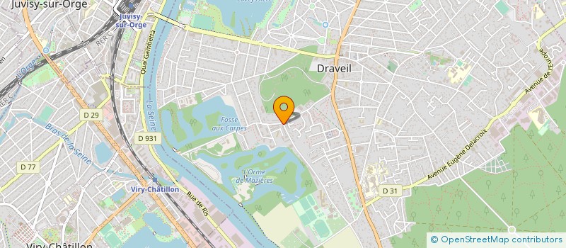 localisation de l'entreprise ABEILLES AIDE ET ENTRAIDE à DRAVEIL