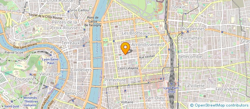 localisation de l'entreprise ABEILLES-CONSEILS à LYON