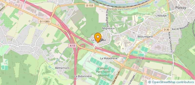 localisation de l'entreprise ABEILLES D'UKRAINE EN  FRANCE  POISSY