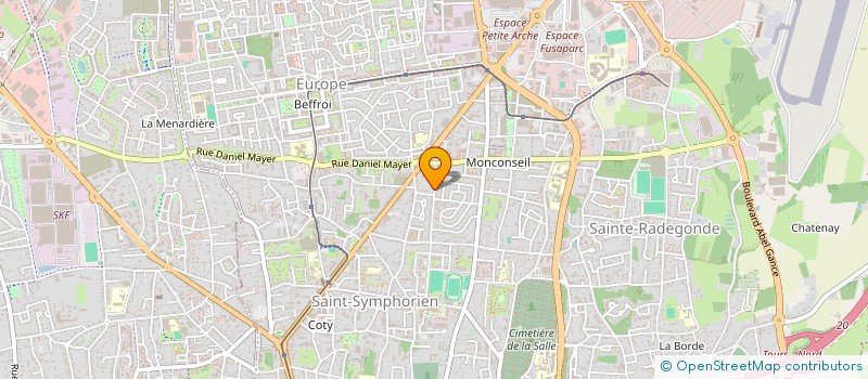 localisation de l'entreprise ABEILLES DORMANY  TOURS