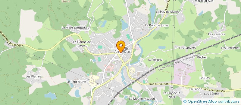 localisation de l'entreprise ABEILLES SANTE à AMBAZAC