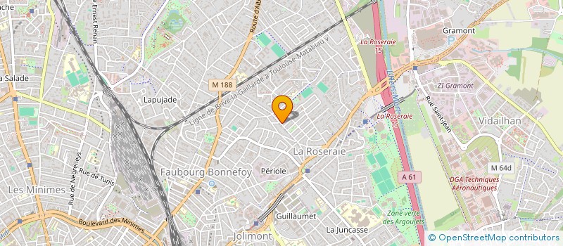 localisation de l'entreprise ABEILLES SANTE à TOULOUSE