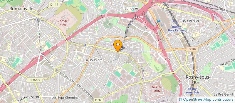 localisation de l'entreprise ABEILLES VAISS à MONTREUIL