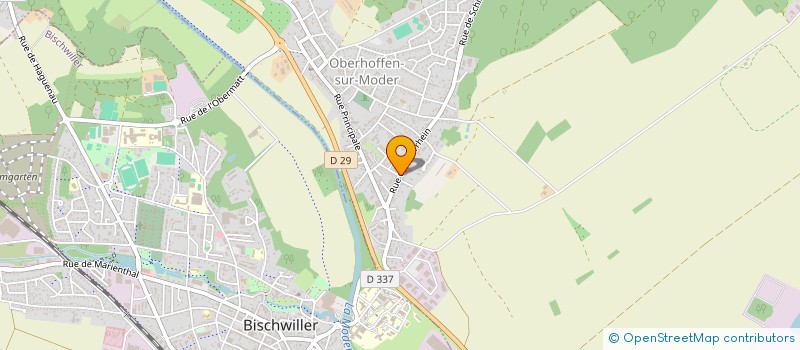 localisation de l'entreprise ABEILTON à OBERHOFFEN-SUR-MODER
