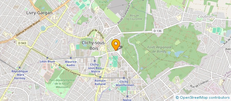 localisation de l'entreprise ABEKA à CLICHY-SOUS-BOIS