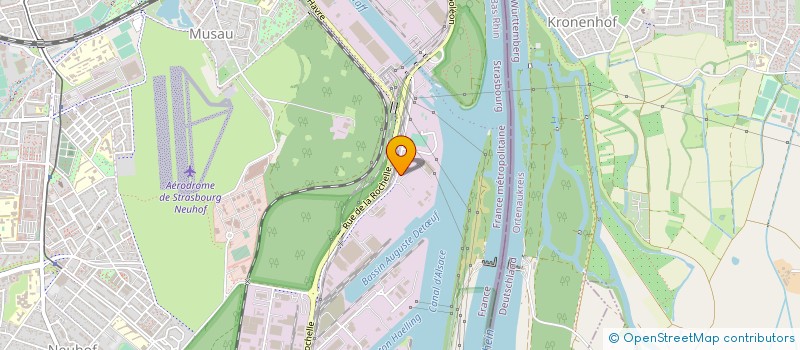 localisation de l'entreprise ABEKOM à STRASBOURG