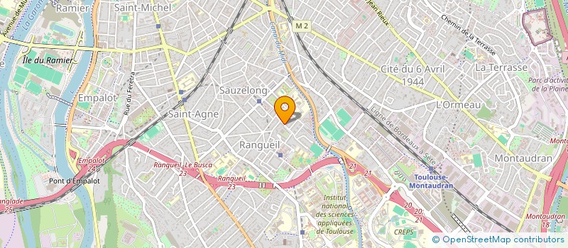localisation de l'entreprise ABEL à TOULOUSE