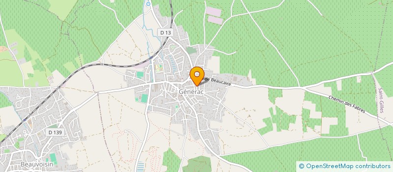 localisation de l'entreprise ABEL  GENERAC