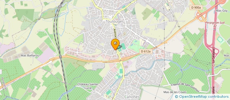 localisation de l'entreprise ABEL ALU à TOULOUGES