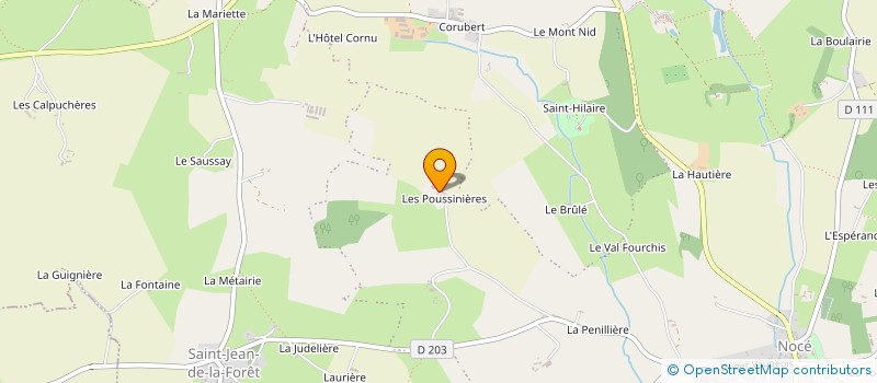 localisation de l'entreprise ABEL CHEVALIER à PERCHE-EN-NOCE