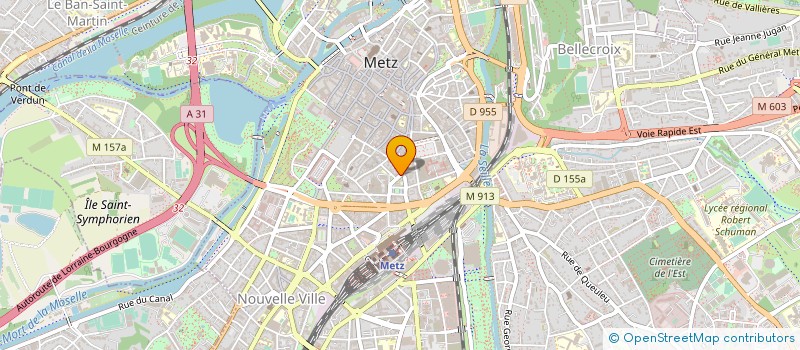 localisation de l'entreprise ABEL CONSULTANTS à METZ
