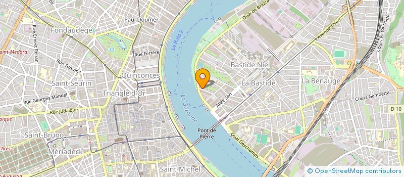 localisation de l'entreprise ABEL GESTION PRIVEE  BORDEAUX