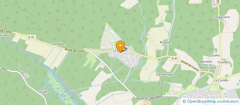 localisation de l'entreprise ABEL INVEST  SAINT-JULIEN-EN-BORN