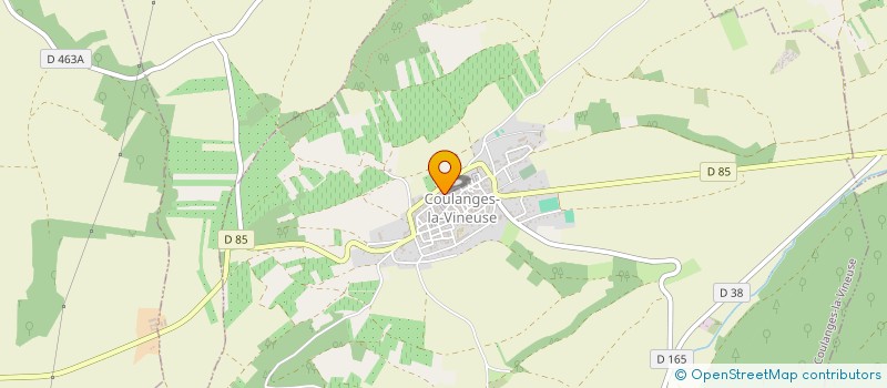 localisation de l'entreprise ABEL-MATHON  COULANGES-LA-VINEUSE