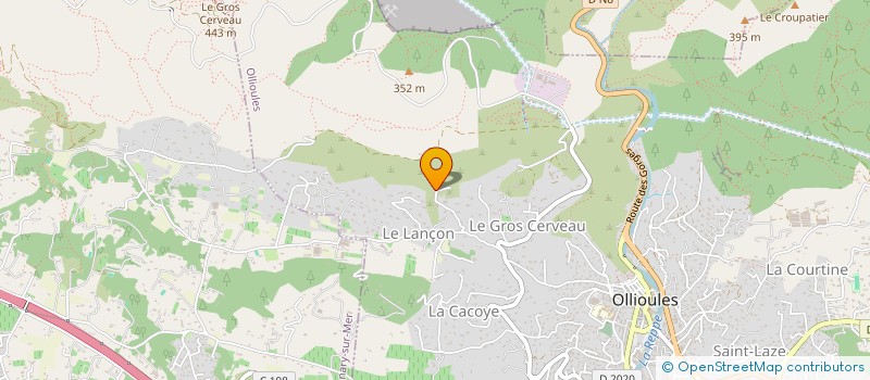 localisation de l'entreprise ABEL & PARIS  OLLIOULES