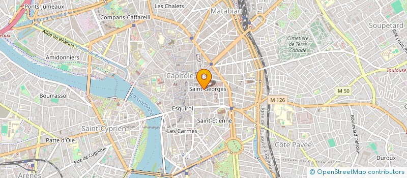 localisation de l'entreprise ABEL PATRIMOINE à TOULOUSE