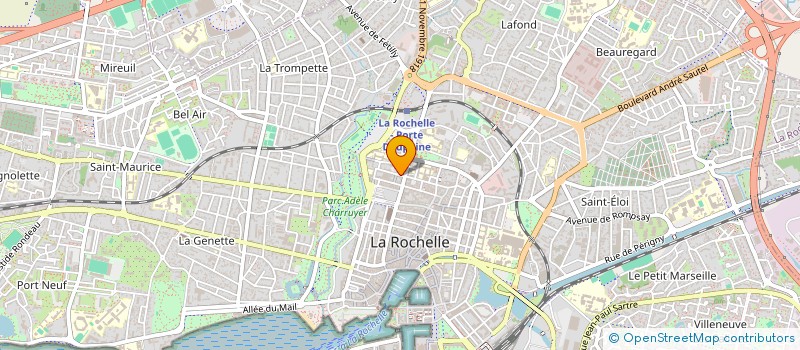 localisation de l'entreprise ABEL T  LA ROCHELLE