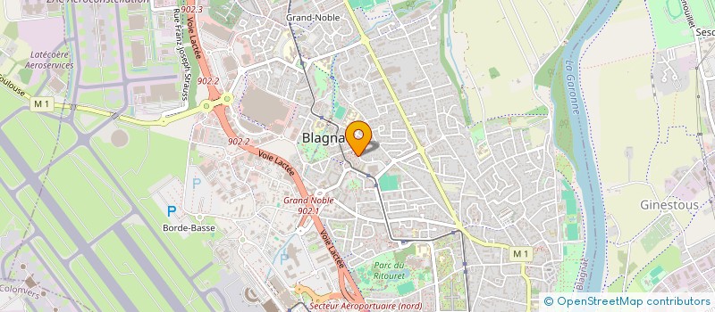localisation de l'entreprise ABEL TAXI à COLOMIERS