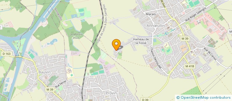 localisation de l'entreprise ABELA  ANNULLIN